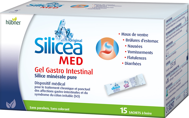 Silicea Med Gel Gastro (sachets) - Gel gastro intestinal en sachet